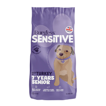 Front View of Burgess Sensitive Senior Complete Dry Dog Food - Turkey - 12.5kg