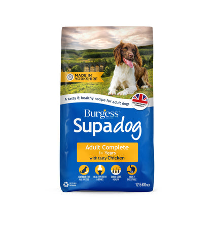 Burgess Supadog with Tasty Chicken Adult Complete Dry Dog Food