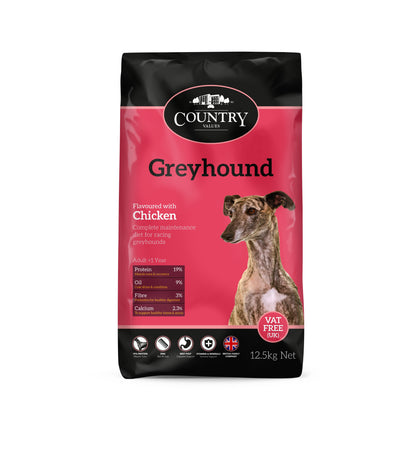 Country Value Greyhound Dry Dog Food with Chicken