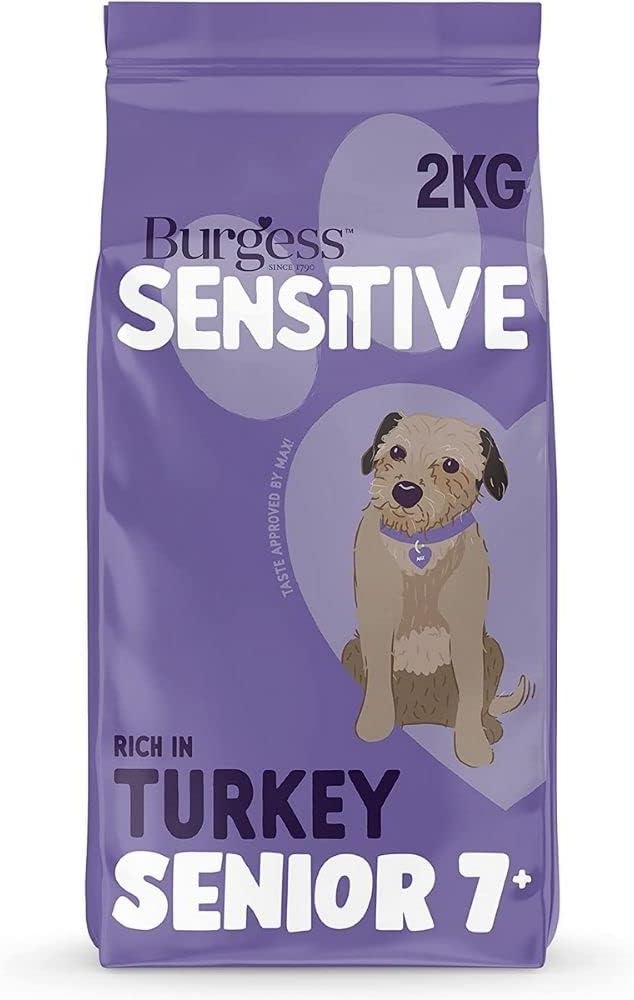 Burgess Sensitive Senior Dog Turkey
