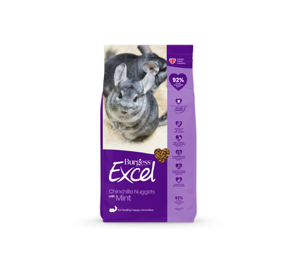 Burgess Excel Chinchilla Nuggets - Mint
