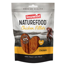 Front View of Naturefood Fillets Dog Treats - Chicken - 150g