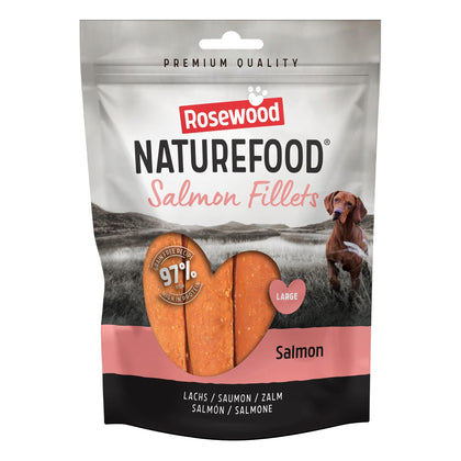 Naturefood Dog Treats Salmon Fillets - Large