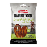 Naturefood Dog Treats Duck Wrapped Sweet Potato Sticks - Small