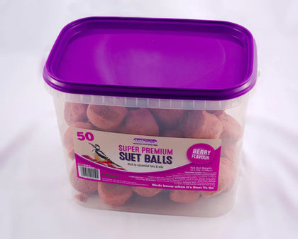 Suet to Go Suet Balls Berry Tub Super Premium Wild Bird Food