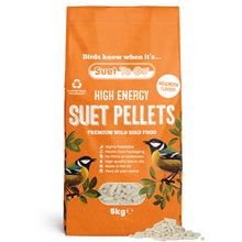 Front View of Suet to Go Suet Pellets Wild Bird Food - Mealworm - 5kg