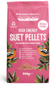 Suet to Go High Energy Suet Pellets Berry Premium Wild Bird Food