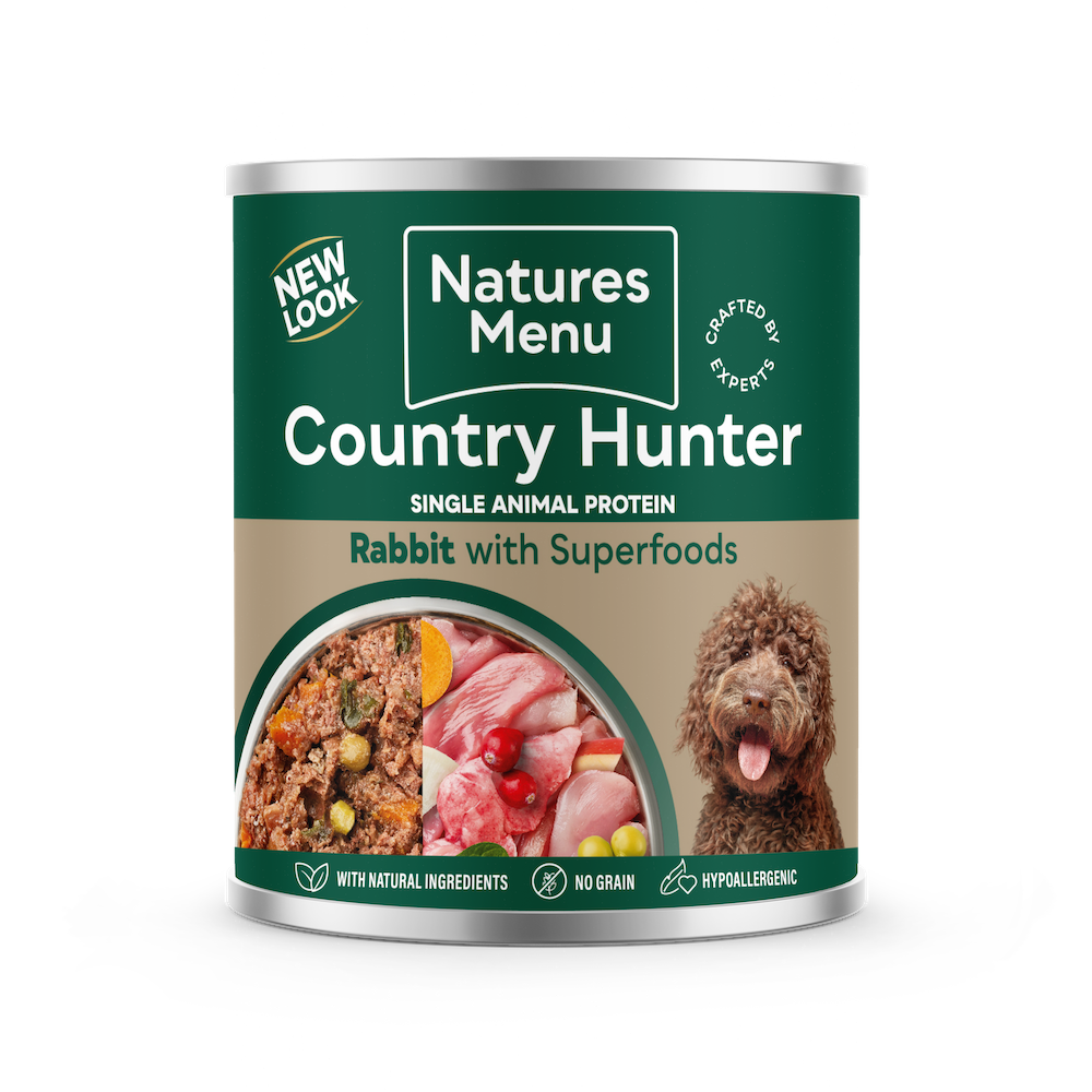 Natures Menu Country Hunter Superfood Selection Multipack Wet Dog Food Cans - Venison, Rabbit, Beef & Wild Boar