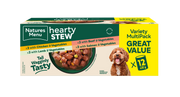 Natures Menu Hearty Stew Multipack Wet Dog Food Cans - Chicken, Lamb, Beef & Salmon