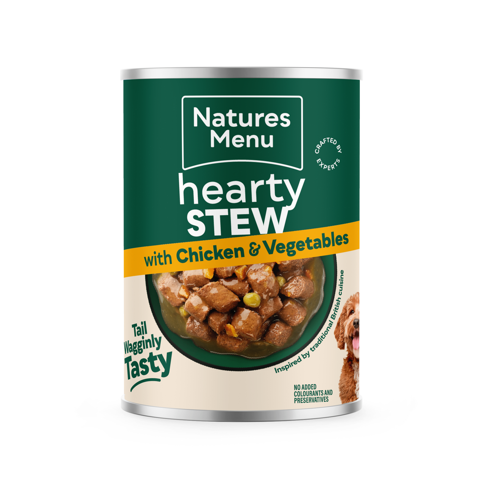Natures Menu Hearty Stews Wet Dog Food Cans With Chicken, Turkey & Vegetable