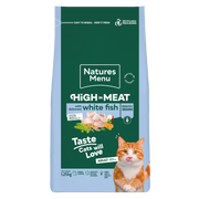 Natures Menu High in Meat with White Fish Adult Dry Cat Food