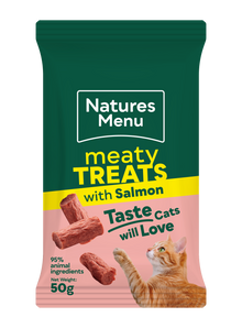 Natures Menu Cat Meaty Treats with Salmon