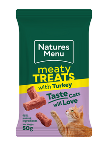 Natures Menu Cat Meaty Treats with Turkey