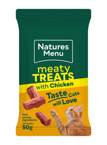 Natures Menu Cat Meaty Treats with Chicken