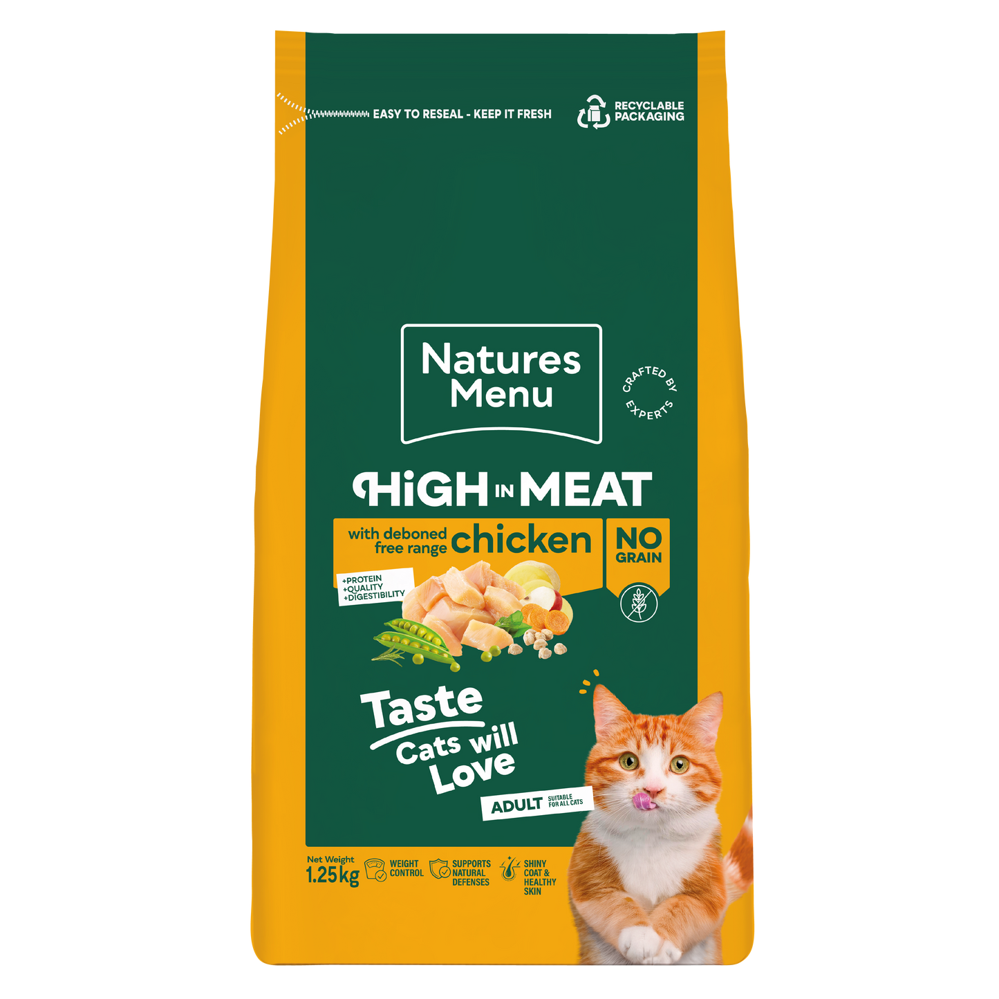 Natures Menu High in Meat with Chicken Adult Dry Cat Food