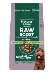 Natures Menu Freeze Dried Raw Boost with Pork & Lamb Adult Dry Dog Food