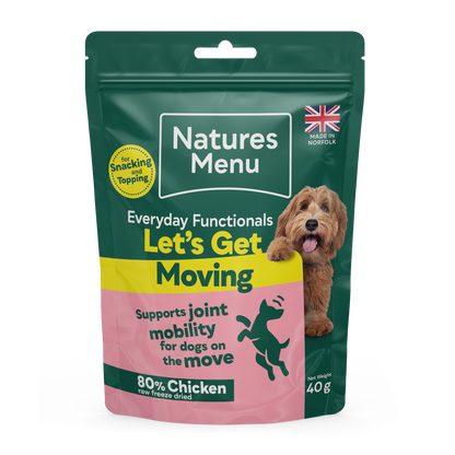 Natures Menu Freeze Dried Everyday Functionals Mobility Dog Treat - Chicken