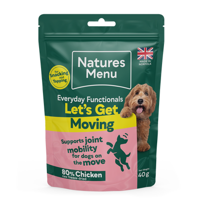 Natures Menu Freeze Dried Everyday Functionals Mobility Dog Treat - Chicken
