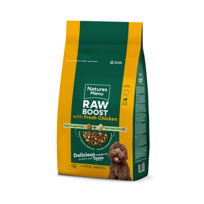 Natures Menu Freeze Dried Raw Boost with Fresh Chicken Adult Dry Dog Food