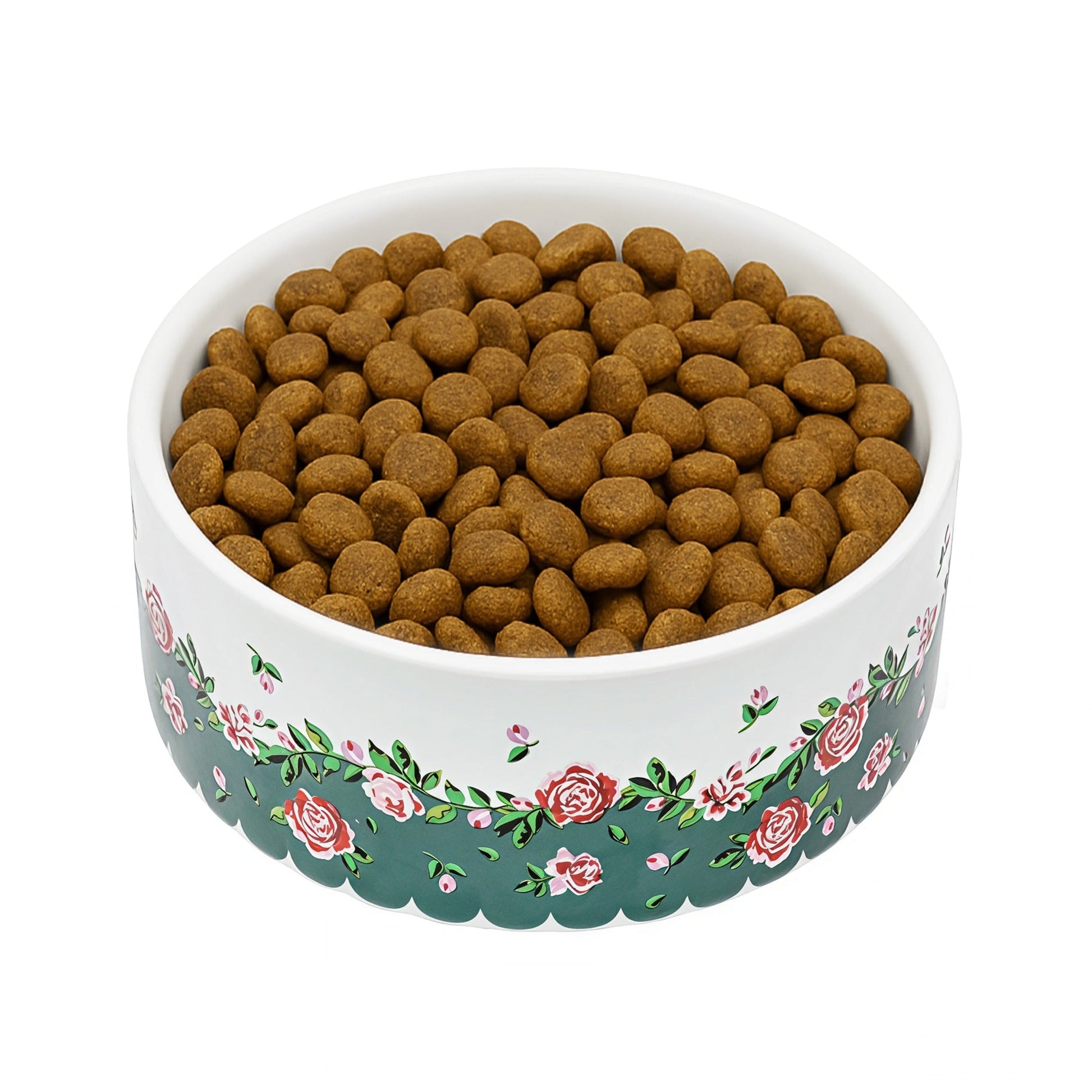 Cath Kidston Dolly Rose Ceramic Pet Bowl - Small, Medium & Large