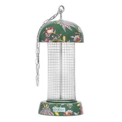 Cath Kidston Green Floral Peanut Bird Feeder