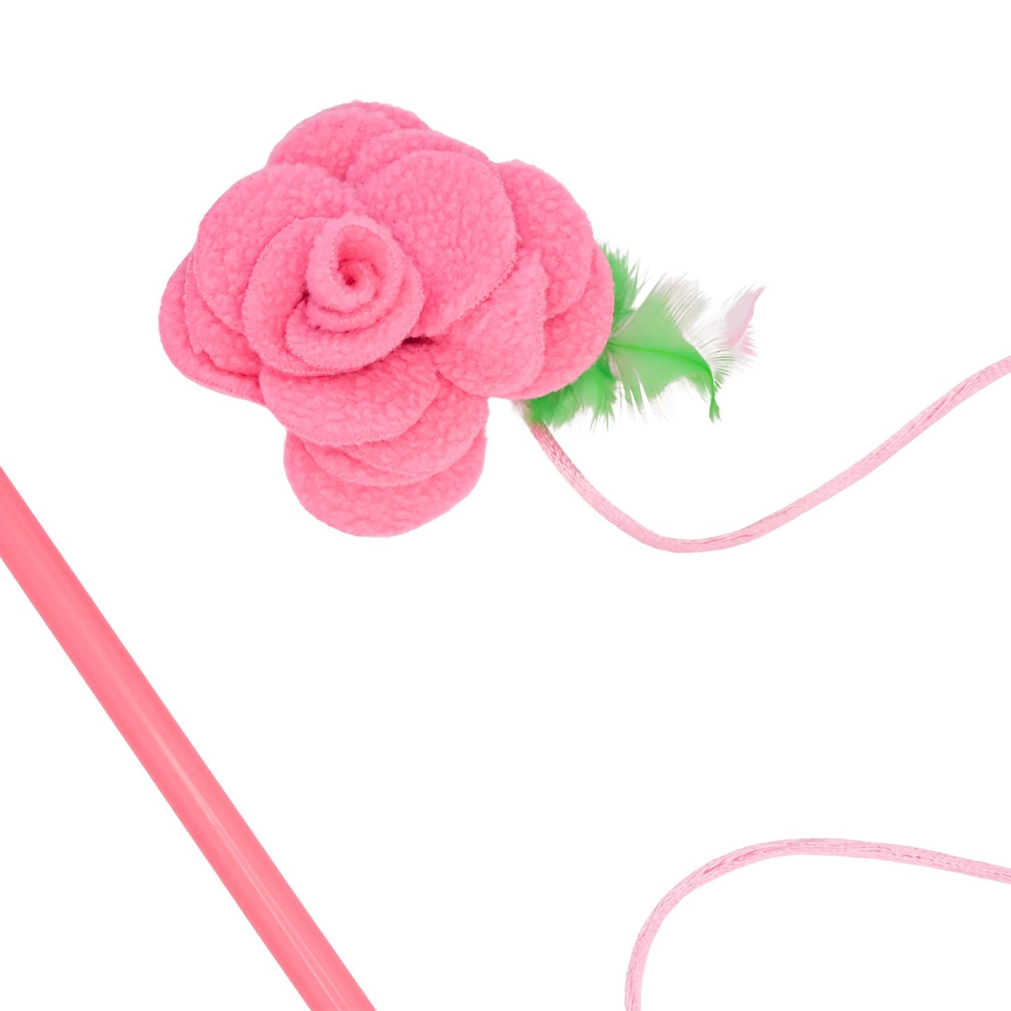 Cath Kidston Dolly Rose Single Rose Cat Teaser Toy - One Size