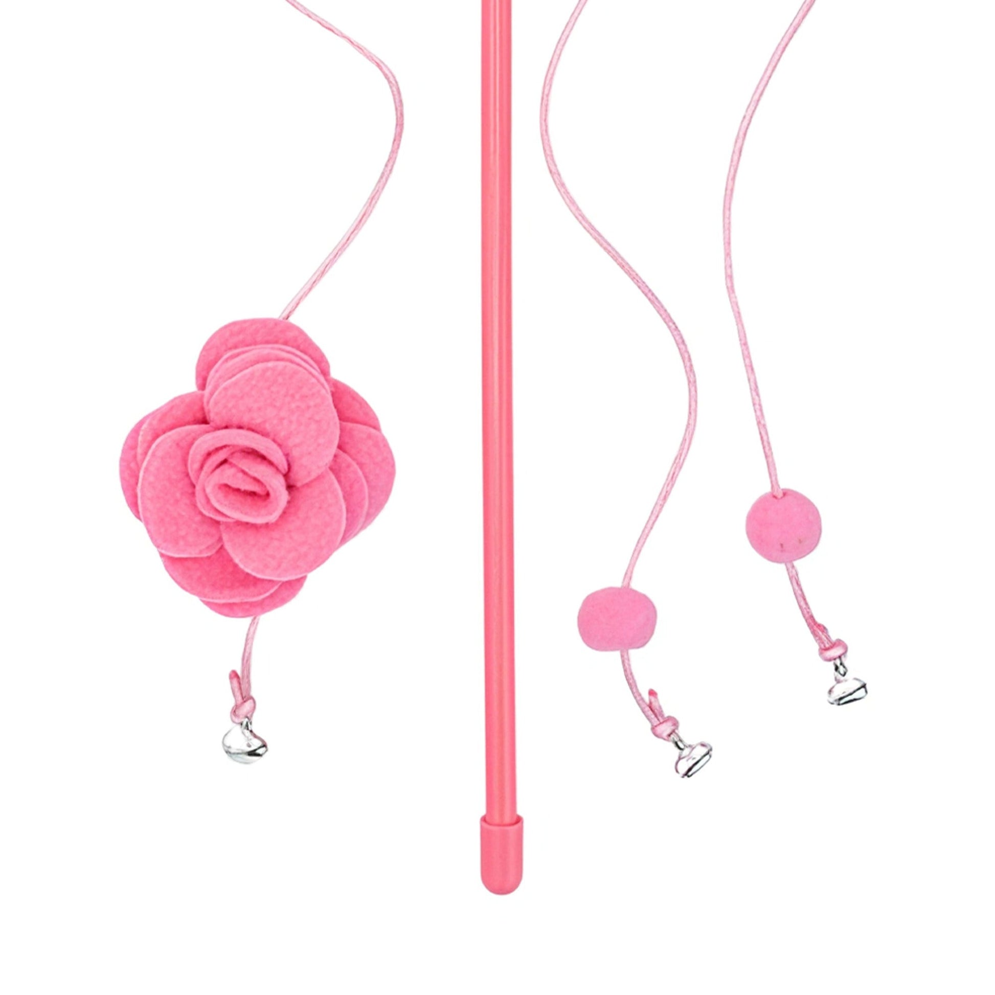 Cath Kidston Dolly Rose Double Rose Cat Teaser Toy - One Size