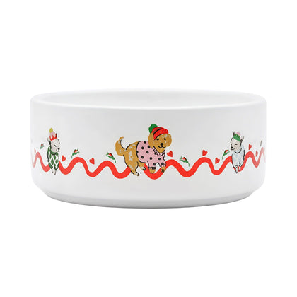 Cath Kidston Dogs & Roses Ceramic Pet Bowl
