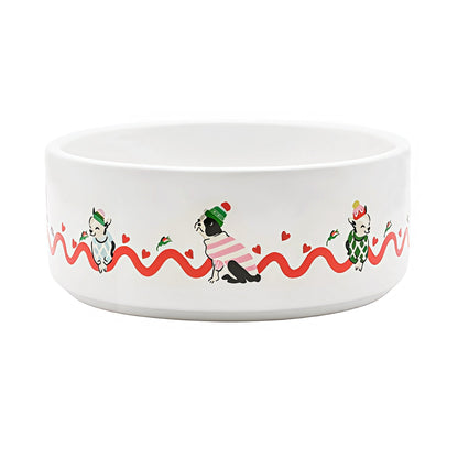 Cath Kidston Dogs & Roses Ceramic Pet Bowl - Small, Medium & Large