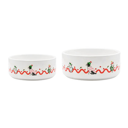 Cath Kidston Dogs & Roses Ceramic Pet Bowl - Small, Medium & Large