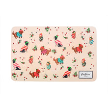 Front View of Cath Kidston Dogs & Roses Pet Feeding Mat - One Size
