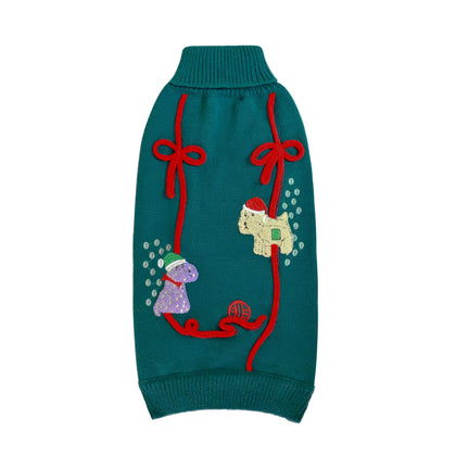Cath Kidston Dogs & Roses Dog Jumper