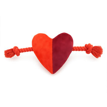 Front View of Cath Kidston Dogs & Roses Plush & Rope Dog Toy - One Size