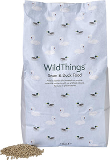 Front View of Spike's World Wildthings Swan & Duck Food - 13kg