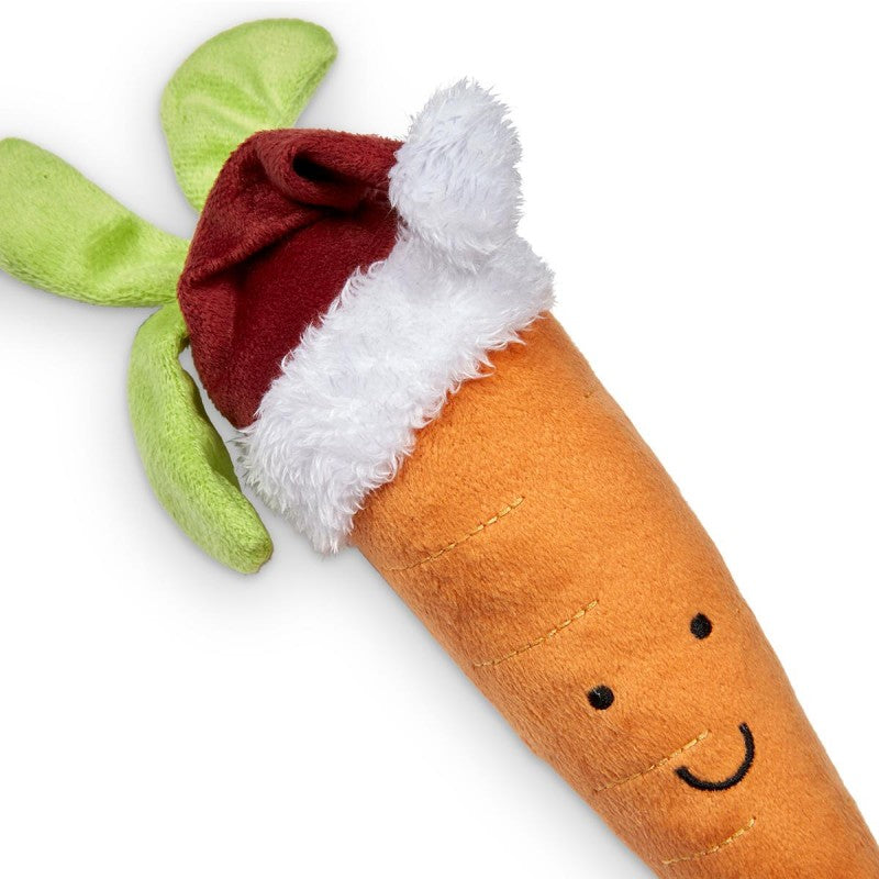 Petface Christmas Carter Carrot Dog Toy - One Size
