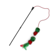 Petface Christmas Tinsel Bobble Cat Teaser Toy