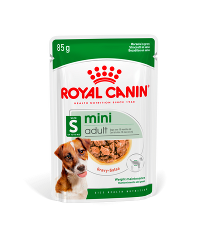 Royal Canin Size Health Nutrition Mini Adult Multipack in Gravy Wet Dog Food