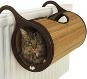 Rosewood Bamboo Cat Radiator Bed