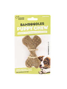 Bamboodles X-Bone Puppy Chew - Chicken Flavour