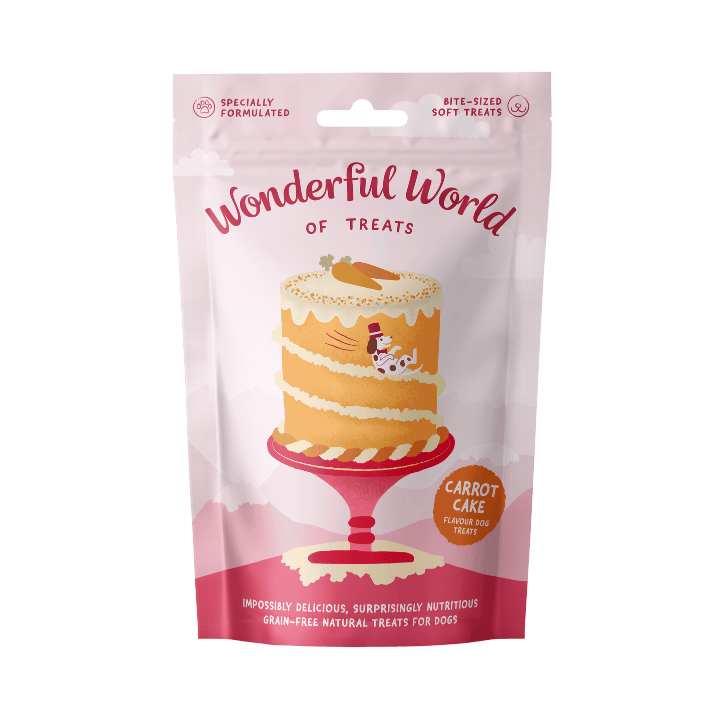 Wonderful World of Treats Carrot Cake Dog Treats