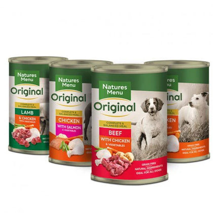 Natures Menu Original Adult Wet Dog Food - Multipack