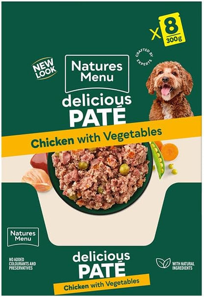 Natures Menu Adult Wet Dog Food - Chicken & Vegetables