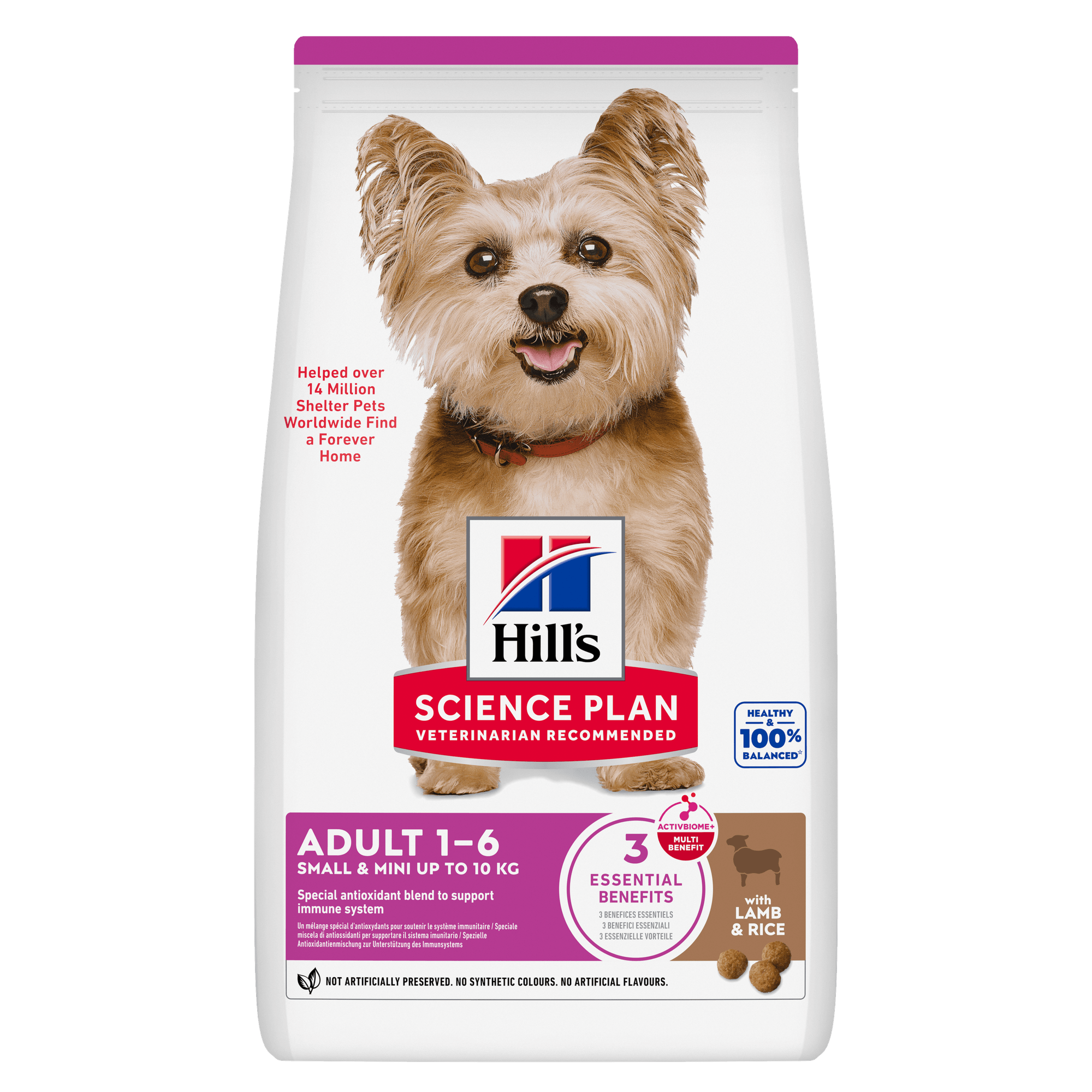 Science Plan Science Plan Hill Lamb Adult Dry Dog Food pet food packaging