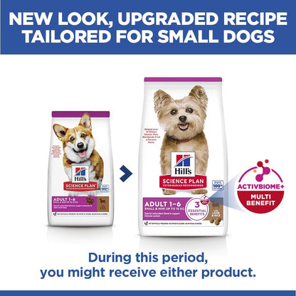 Hill's Science Plan Adult Small & Mini Breed Dry Dog Food with Lamb & Rice