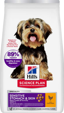 Hill's Science Plan Canine Adult Small and Miniature Sensitive Stomach and Skin