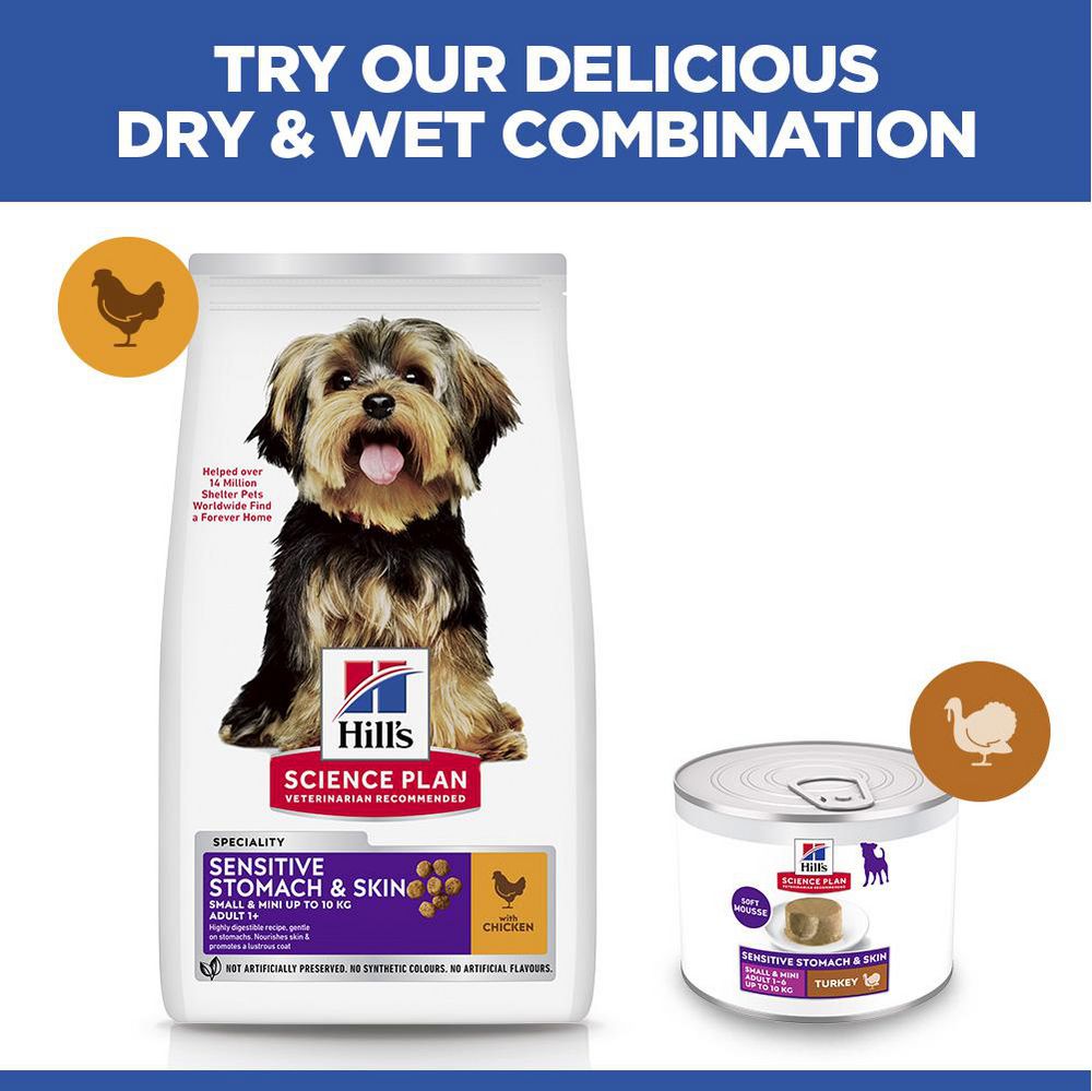 Hill's Science Plan Canine Adult Small and Miniature Sensitive Stomach and Skin