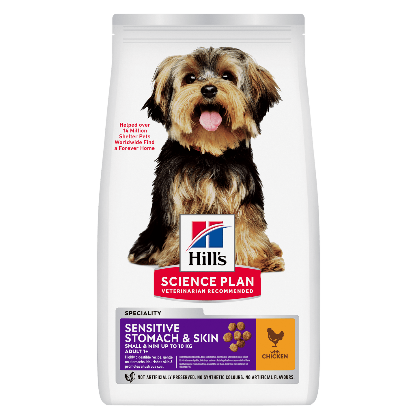 Hill's Science Plan Sensitive Stomach & Skin Small & Mini Breed Adult Dry Dog Food with Chicken