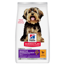 Hill's Science Plan Sensitive Stomach & Skin Small & Mini Breed Adult Dry Dog Food with Chicken