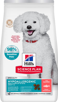 Hill's Science Plan Hypoallergenic Small & Mini Adult Dry Dog Food - Salmon