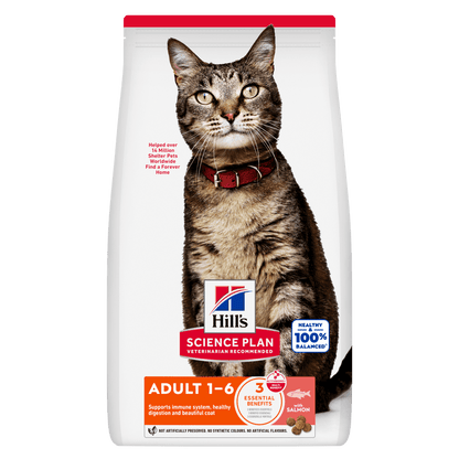 Hill's Science Plan Adult Dry Cat Food with Salmon